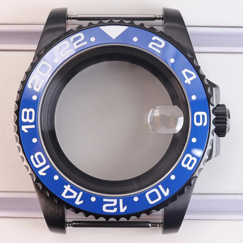 40mm Watch Case For NH34 NH35 NH36 NH38 NH70 4R36 Miyota 8215 Eta 2824 GMT SUB