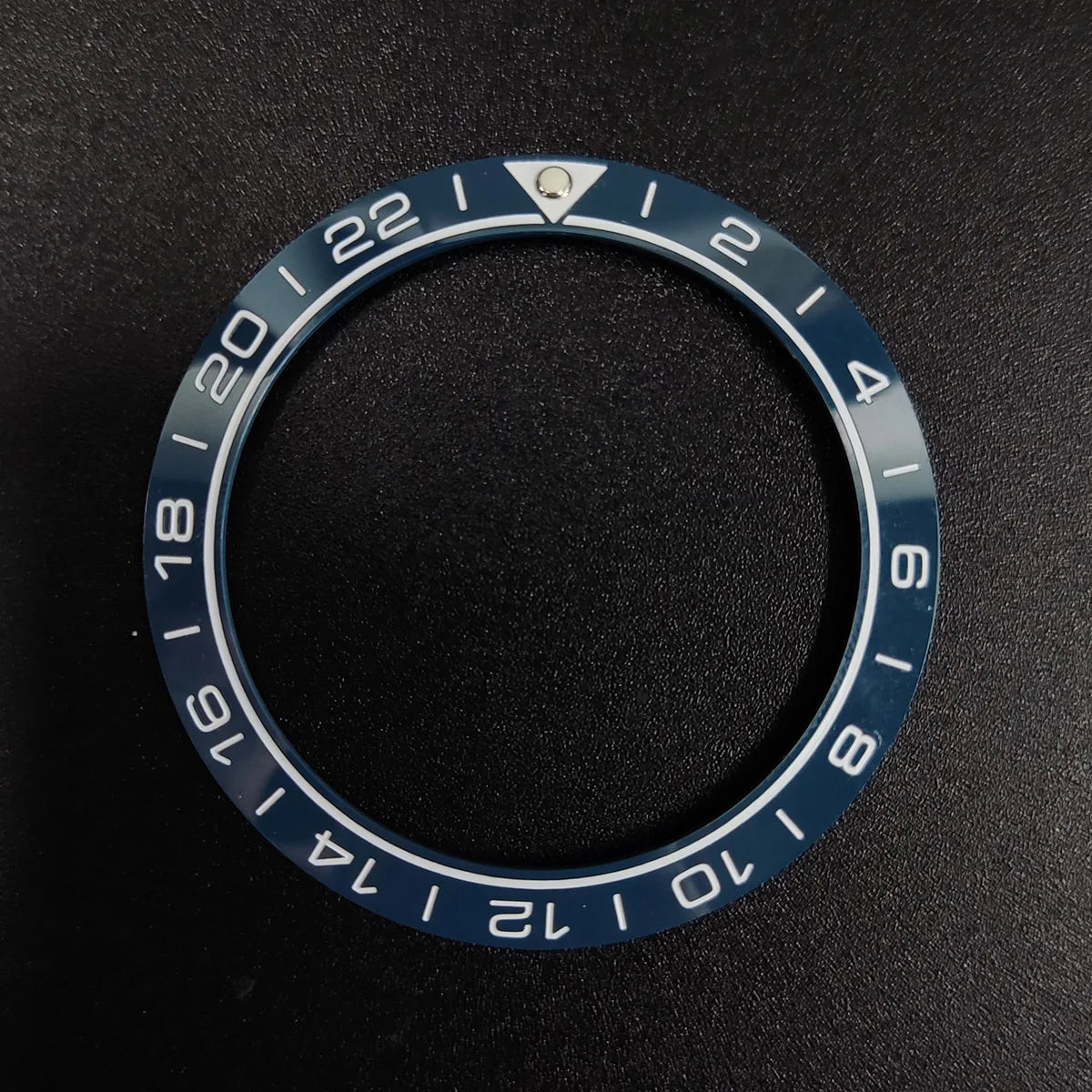 Sloping 41.5*32.8mm Ceramic Bezel GMT and Diving Watch Insert For Mens Watch Replace Watch Face Watch Bezel Inserts Accessories