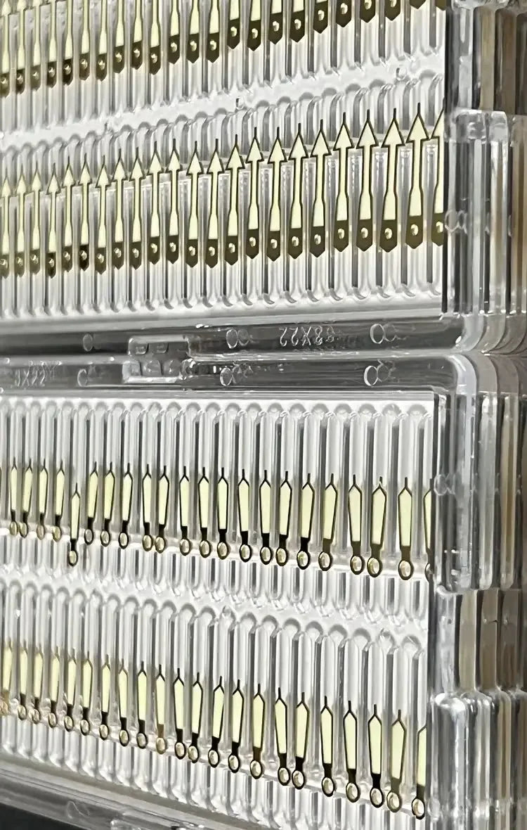Silver Trim Super C3 Green Luminous Watche Hands for NH35/NH36/SBBN SKX007