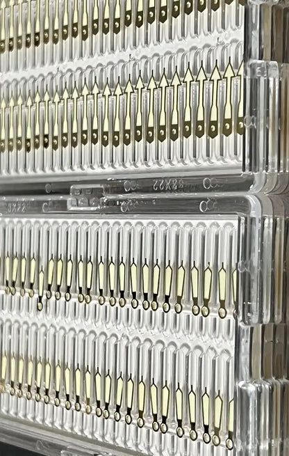 Silver Trim Super C3 Green Luminous Watche Hands for NH35/NH36/SBBN SKX007