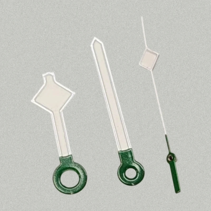 Modified Green Luminous Simple Watch Hands for NH35/NH36/4R/7S Movement