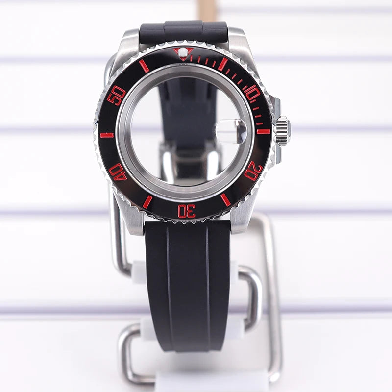40mm Watch Case For 4R NH35 NH36 NH34/38 NH70 8215 Eta2824 PT5000 Sapphire Glass