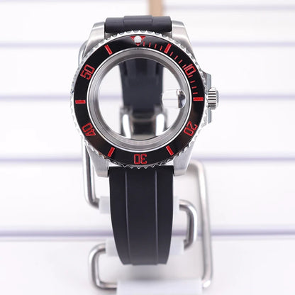 40mm Watch Case For 4R NH35 NH36 NH34/38 NH70 8215 Eta2824 PT5000 Sapphire Glass
