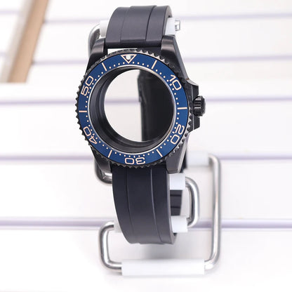 40mm Watch Case Sapphire For SUB NH35 NH36 NH34 GMT NH38 GMT Miyota 8215 Eta2824