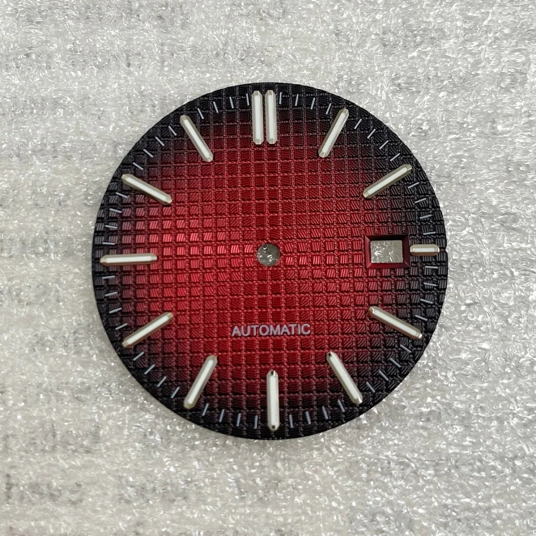 31.8mm Watch Dial AP Customizable Slogo For NH35 NH36 Hands C3 Green Luminous