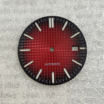 31.8mm Watch Dial AP Customizable Slogo For NH35 NH36 Hands C3 Green Luminous