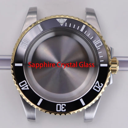 40mm Watch Case Sapphire For NH35 NH36 Eta2824 8215 Case 28.5mm Dial Submariner