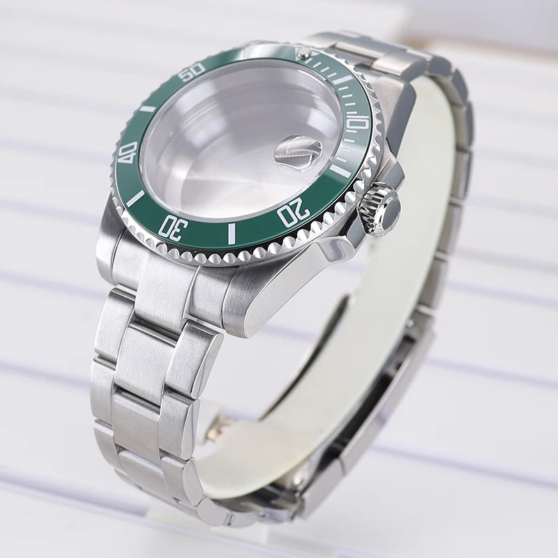 20mm Strap 40mm Watch Case For Nh35 Nh34/36/38 Eta 2824 Miyota 8215 Submariner