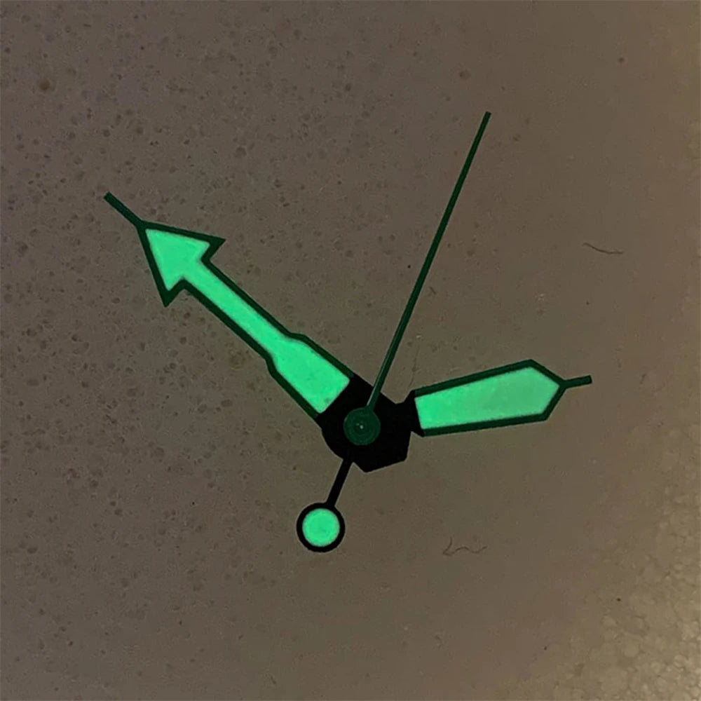 Green Luminous Watch Hands for NH35 NH36 4R 7S Hand Red/Orange/Blue/Green/Yellow