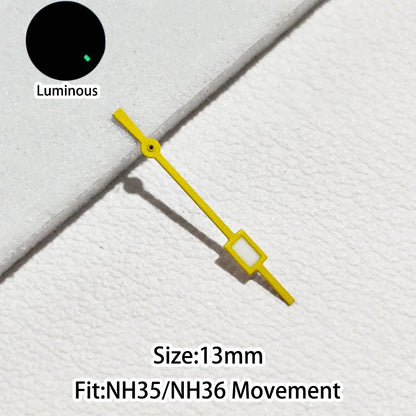 Green/Blue Green Luminous Watch Hands Fit NH35 NH36 Personalized Second Hand