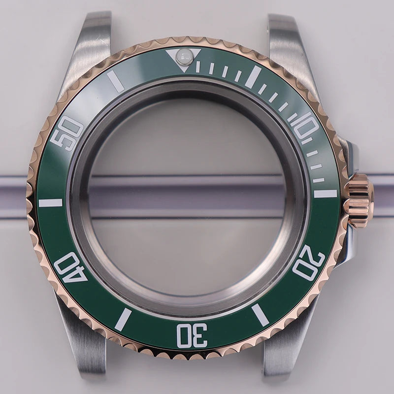 40mm Watch Case For NH35 NH34 NH36 NH70/Miyota8215/Eta2824 PT5000 Slide Buckle