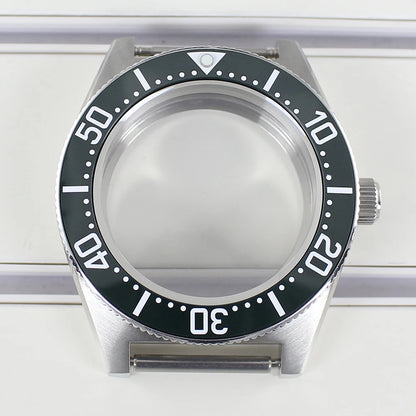 40mm Watch Case For Mod SPB143J1/SPB253J1 Tiger Whale NH35 NH36 NH34 4R36 NH70