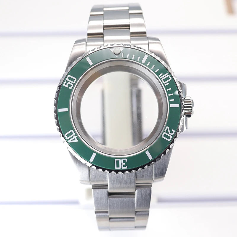 40mm Watch Cases Sapphire For Nh35 Nh36 Nh34/38 Nh70 Miyota 8215 Eta 2824 PT5000