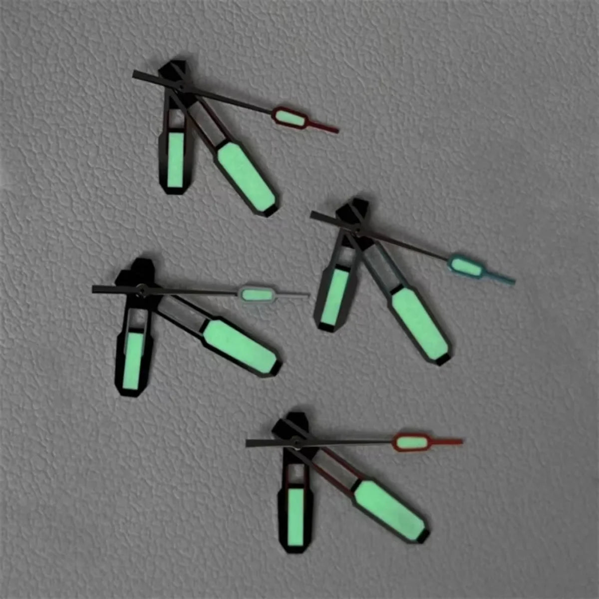 13x 12.5 x8.5mm Green Luminous Diving Watch Hands for NH35 NH36 4R 7S Movement