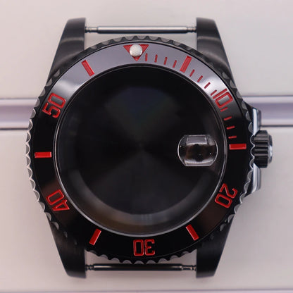 40mm Watch Case For NH34 NH35 NH36 NH38 NH70 4R36 Miyota 8215 Eta 2824 GMT SUB