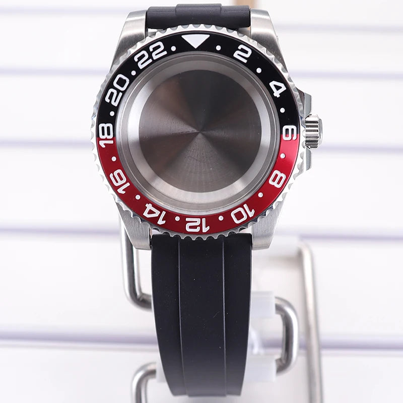 40mm Watch Case For 4R NH35 NH36 NH34/38 NH70 8215 Eta2824 PT5000 Sapphire Glass