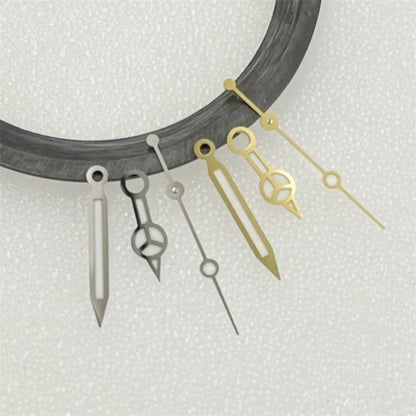 Set Blue Luminous Polished Gold Sliver Watch Hands for NH34/NH35/NH36/4R35/4R36