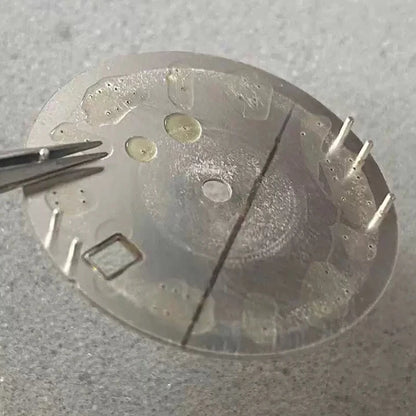 28.5mm NH35 Dial S Logo Dial Roman Numerals Dial For NH35/NH36 Vertical Lines