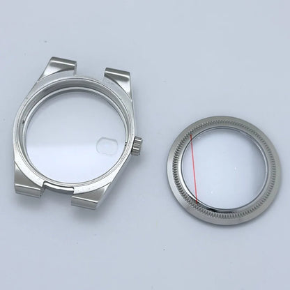39.5mm Watch Case + Bands Set Land Dweller with Sapphire Glass for NH35 NH36