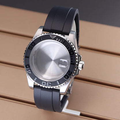 40mm Men's Watch Cases For NH34 NH35 NH36 NH38 Miyota 8215 ETA2824 YACHT-MASTER