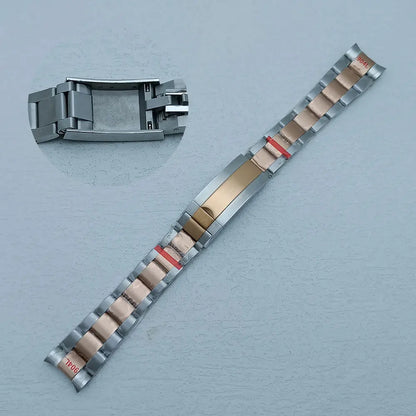 39.3mm Watch Case Stainless Steel DTN Color Diamond Bezel for VK63 Personalized