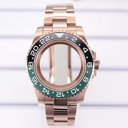 40mm Watch Case For NH35 NH36 NH70/8215/Eta2824 PT5000 NH34 Sapphire Glass