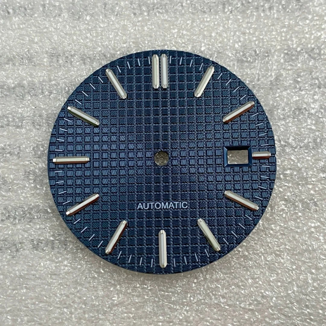 31.8mm Watch Dial AP Customizable Slogo For NH35 NH36 Hands C3 Green Luminous
