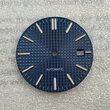 31.8mm Watch Dial AP Customizable Slogo For NH35 NH36 Hands C3 Green Luminous