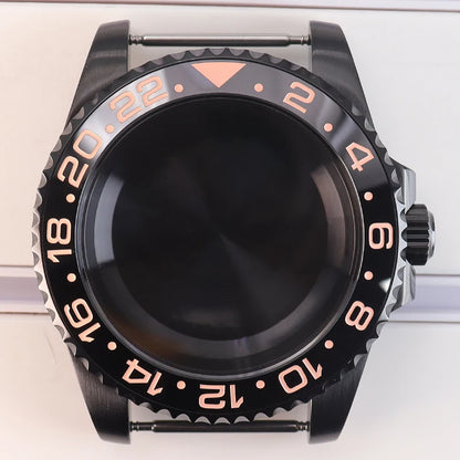 40mm Watch Case For NH34 NH35 NH36 NH38 NH70 4R36 Miyota 8215 Eta 2824 GMT SUB