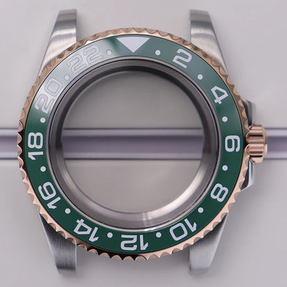 40mm Diver Watch Case For 4R NH35/36 NH38 NH70 Miyota8215 Eta2824 Sapphire Glass