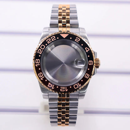 40mm Watch Case For GMT NH35 NH36 NH34 NH70 NH72 4R36 Eta 2824 Miyota 8215