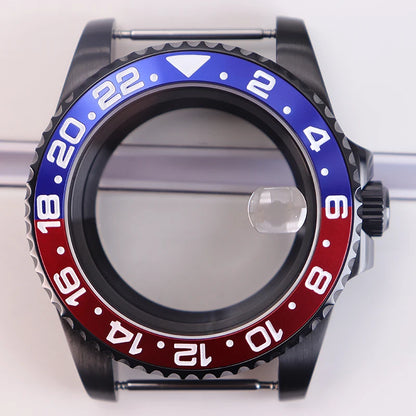 40mm Watch Case For NH34 NH35 NH36 NH38 NH70 4R36 Miyota 8215 Eta 2824 GMT SUB