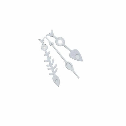 Strong Blue Luminous Fishbone Watch Hands for NH35 NH36 4R35 4R36 Diving Part