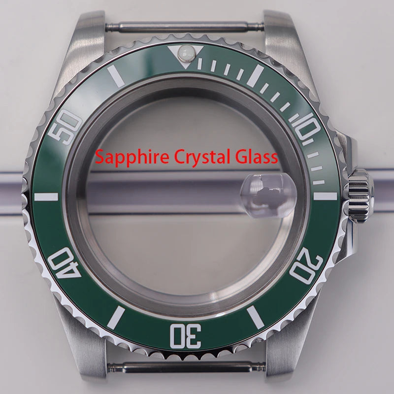 40mm Watch Cases for Nh35 Nh34 Nh36 Nh38 Miyota 8215 Eta 2824 Sapphire Glass