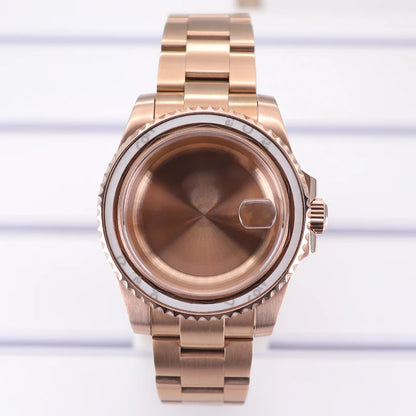 40mm Watch Case For NH35 NH36 NH70/8215/Eta2824 PT5000 NH34 Sapphire Glass
