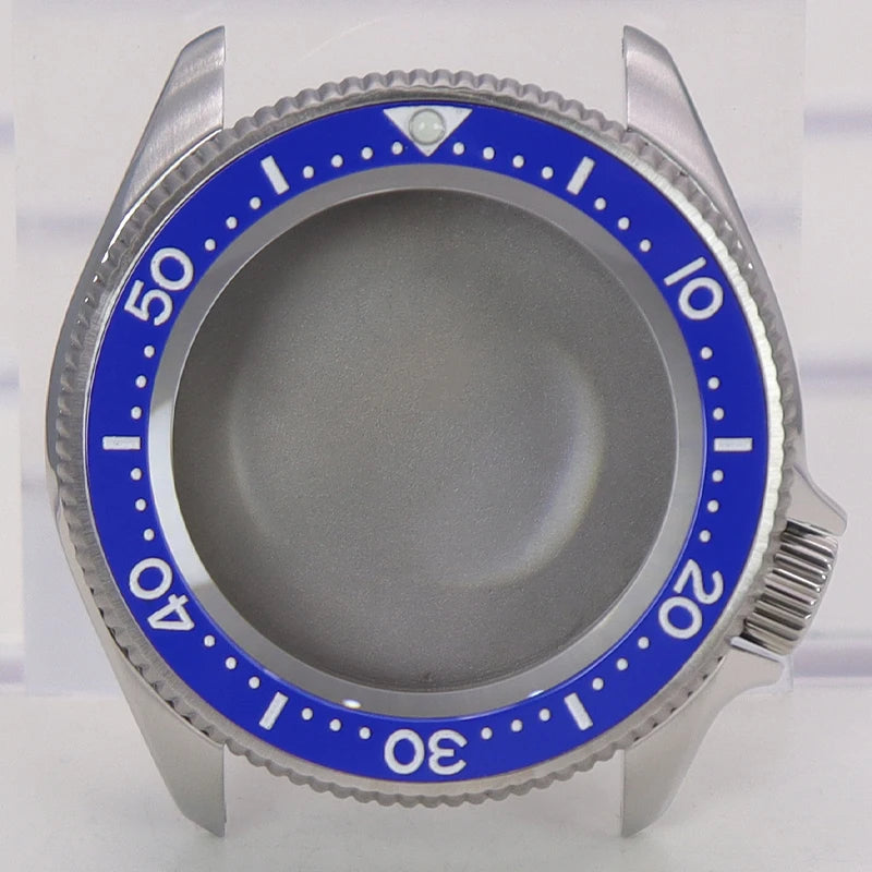 38mm Watch Case Sapphire Glass Multicolor Ceramic Bezel For NH34/35/36/38 4R36