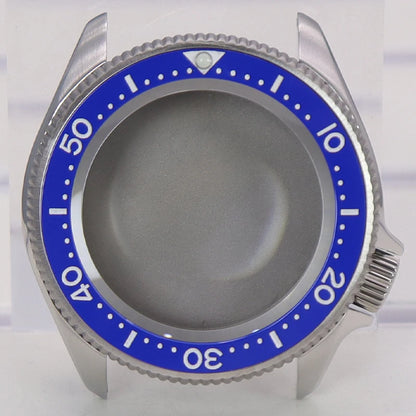 38mm Watch Case Sapphire Glass Multicolor Ceramic Bezel For NH34/35/36/38 4R36