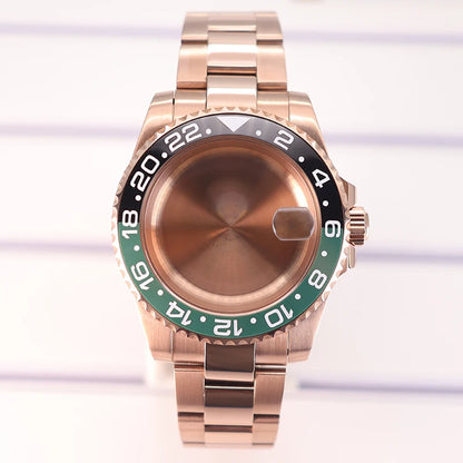 40mm Watch Case For NH35 NH36 NH70/8215/Eta2824 PT5000 NH34 Sapphire Glass