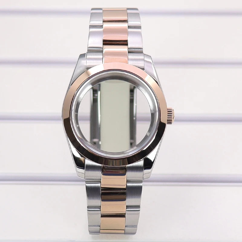 36/39mm Watch Cases and Strap Sapphire Glass For NH35 NH36 NH34 NH38 Miyota 8215