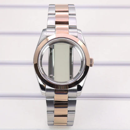 36/39mm Watch Cases and Strap Sapphire Glass For NH35 NH36 NH34 NH38 Miyota 8215