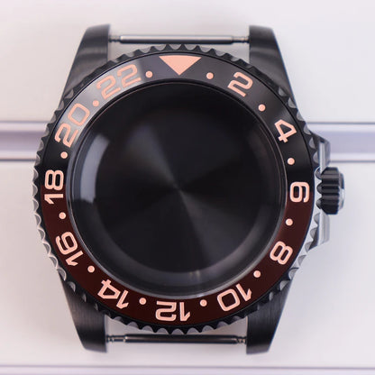 40mm Watch Case For NH34 NH35 NH36 NH38 NH70 4R36 Miyota 8215 Eta 2824 GMT SUB