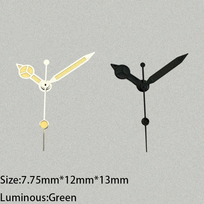 Modified Green Luminous Watch Hands Pointers for NH35/NH36/4R/7S Movement