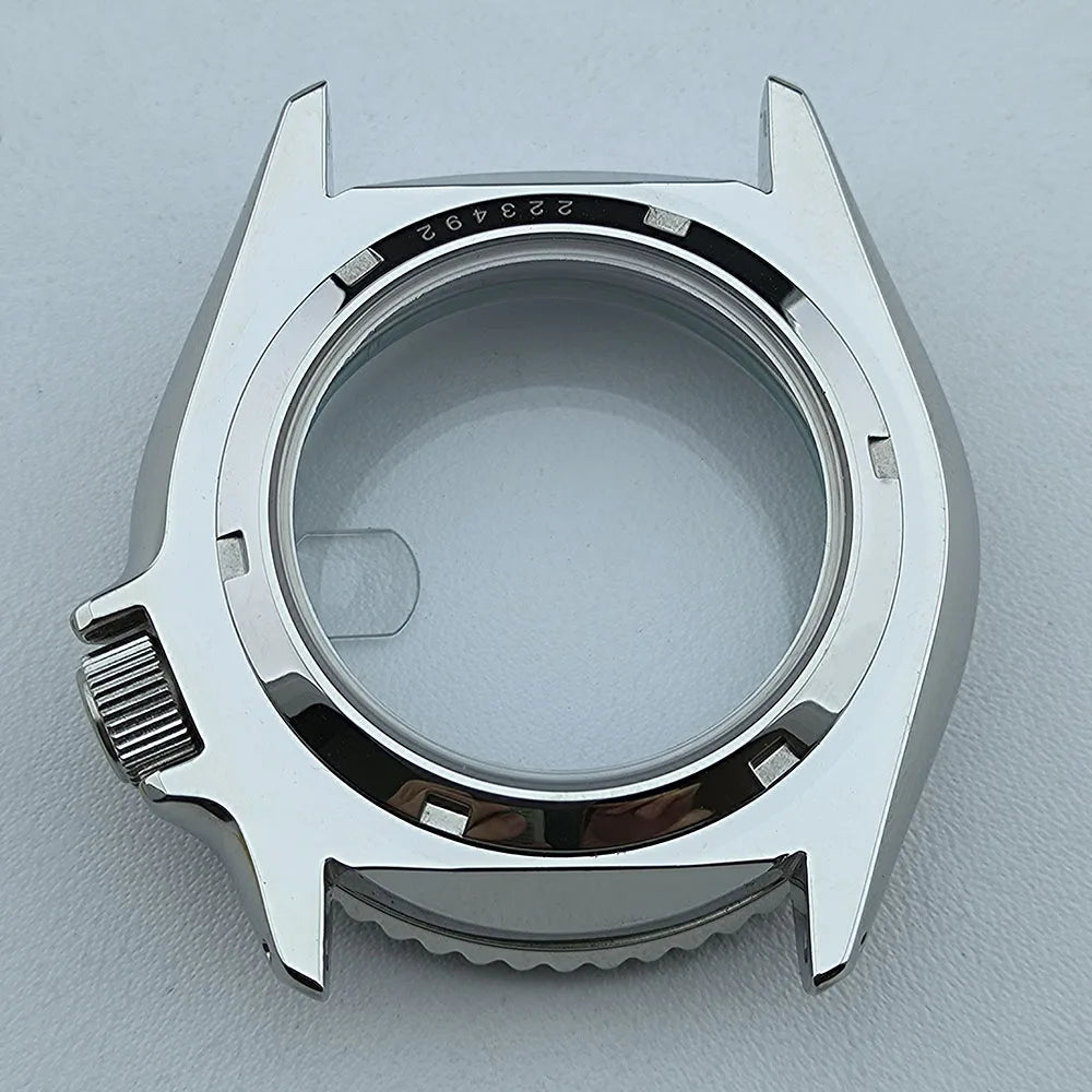 5 ATM 316L Steel Watch Case with Bezel for NH35 NH34 Movement Fit 28.5mm Dial
