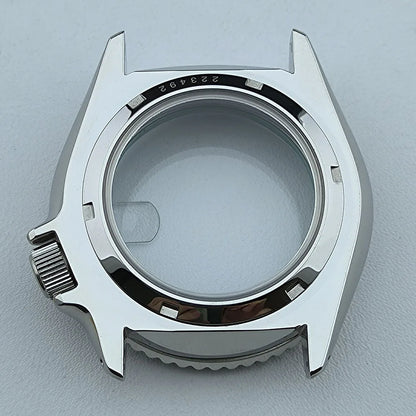 5 ATM 316L Steel Watch Case with Bezel for NH35 NH34 Movement Fit 28.5mm Dial