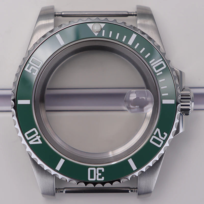 40mm Diver Cases Sapphire Glass for Sub Nh35 Nh34 Nh36 Nh38 Miyota 8215 Eta 2824