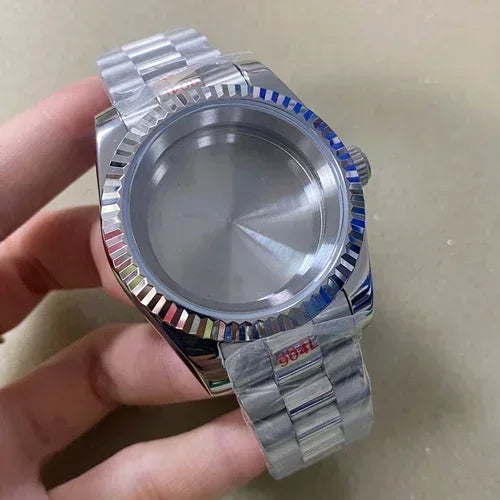 36mm/39mm Stainless Steel Watch Case Set with Calendar Window for NH35/36