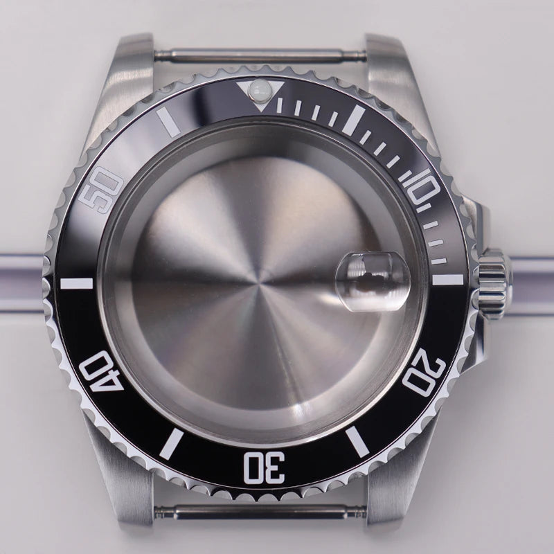 40mm Watch Case For 4R NH35 NH36 NH34/38 NH70 8215 Eta2824 PT5000 Sapphire Glass