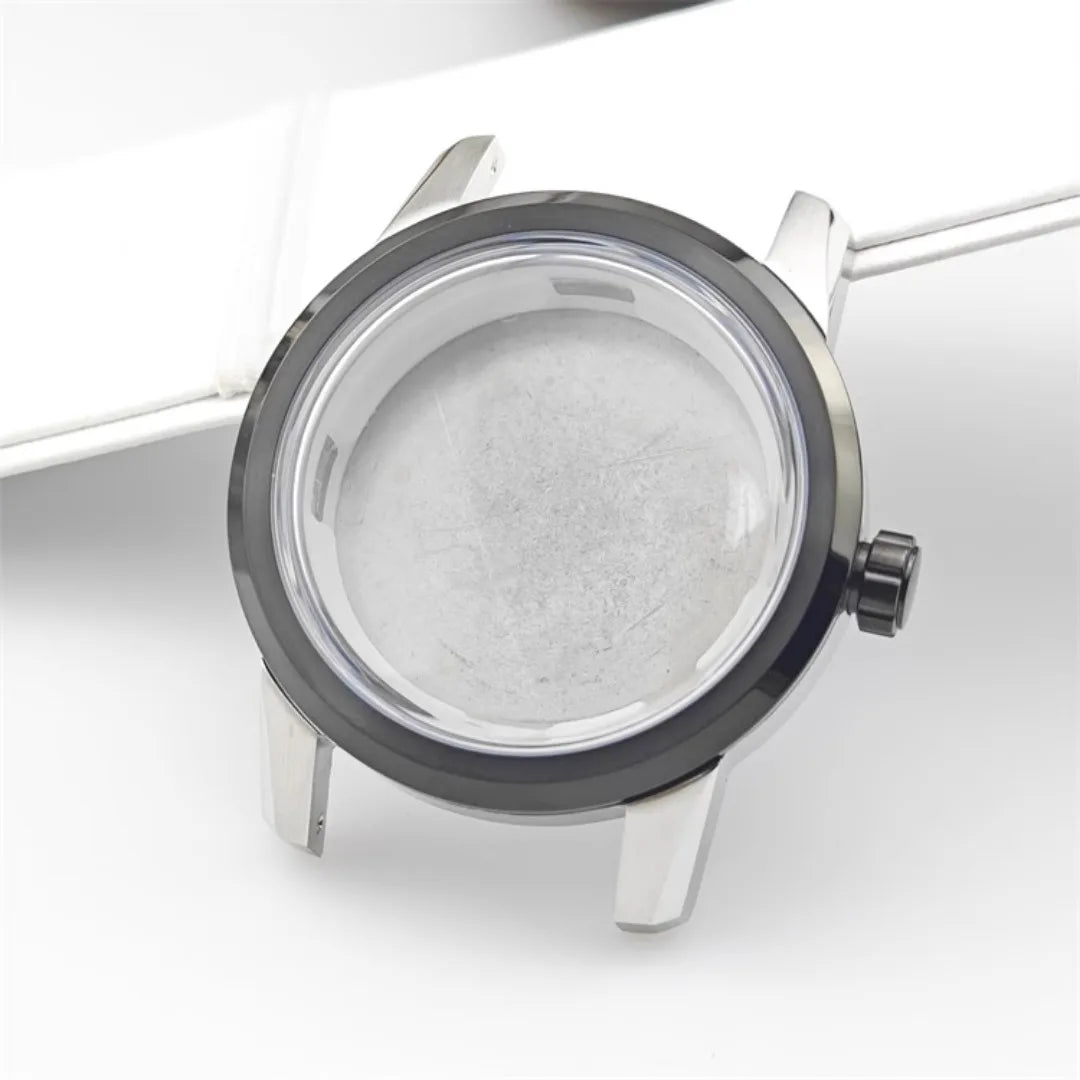 Stainless Steel Watch Case Suitable for 32.5mm Watch Dial for NH35 Movement