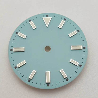 28.5mm Watch Dial Single Nail Scale Candy Colored Faces Modified for NH35/ 8215