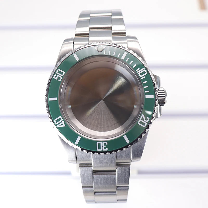 40mm Steel Watch Case For Submariner NH35 NH36 NH34 NH38 ETA 2824 Miyota 8215